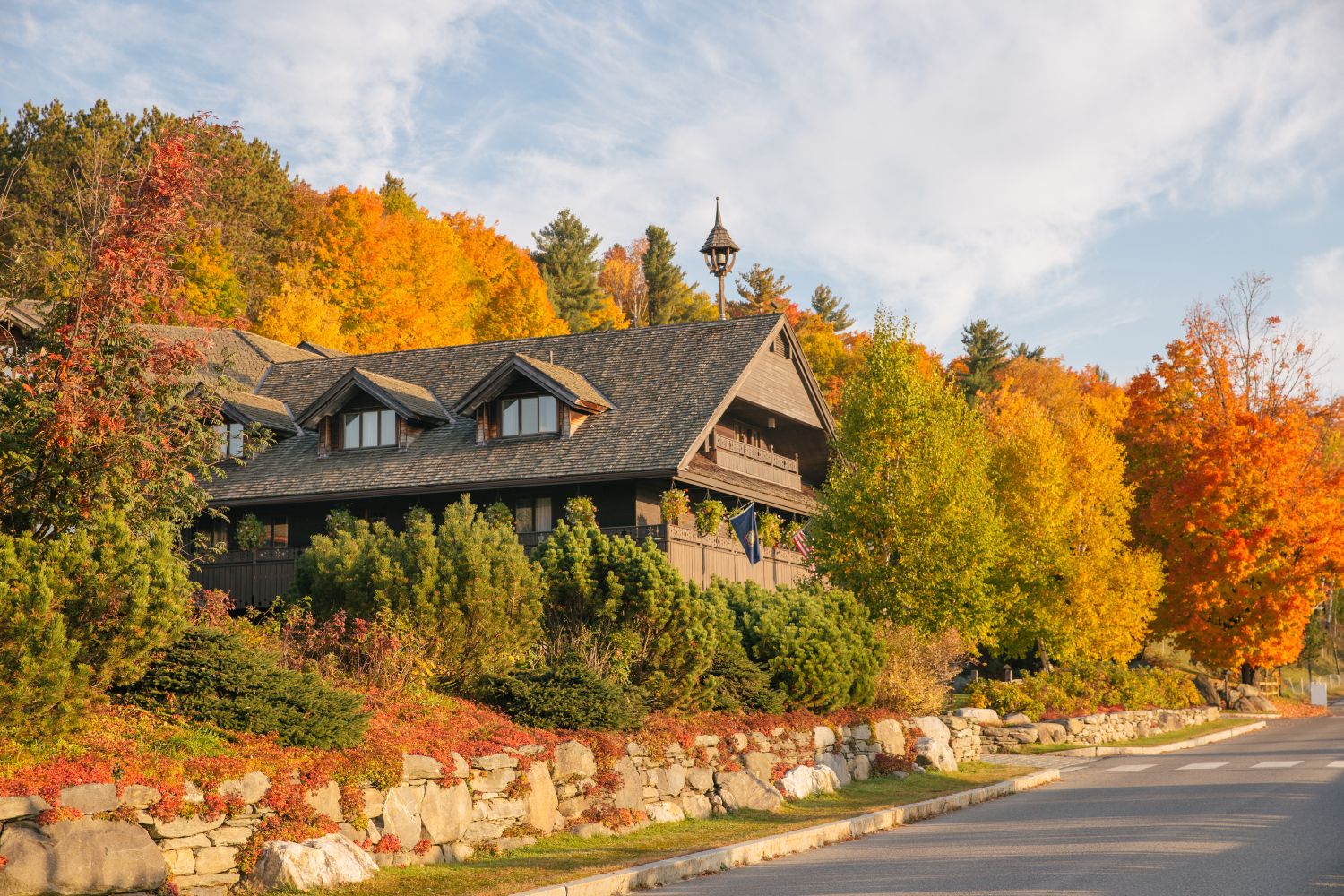 Autumn at von Trapp Family Lodge and Resort