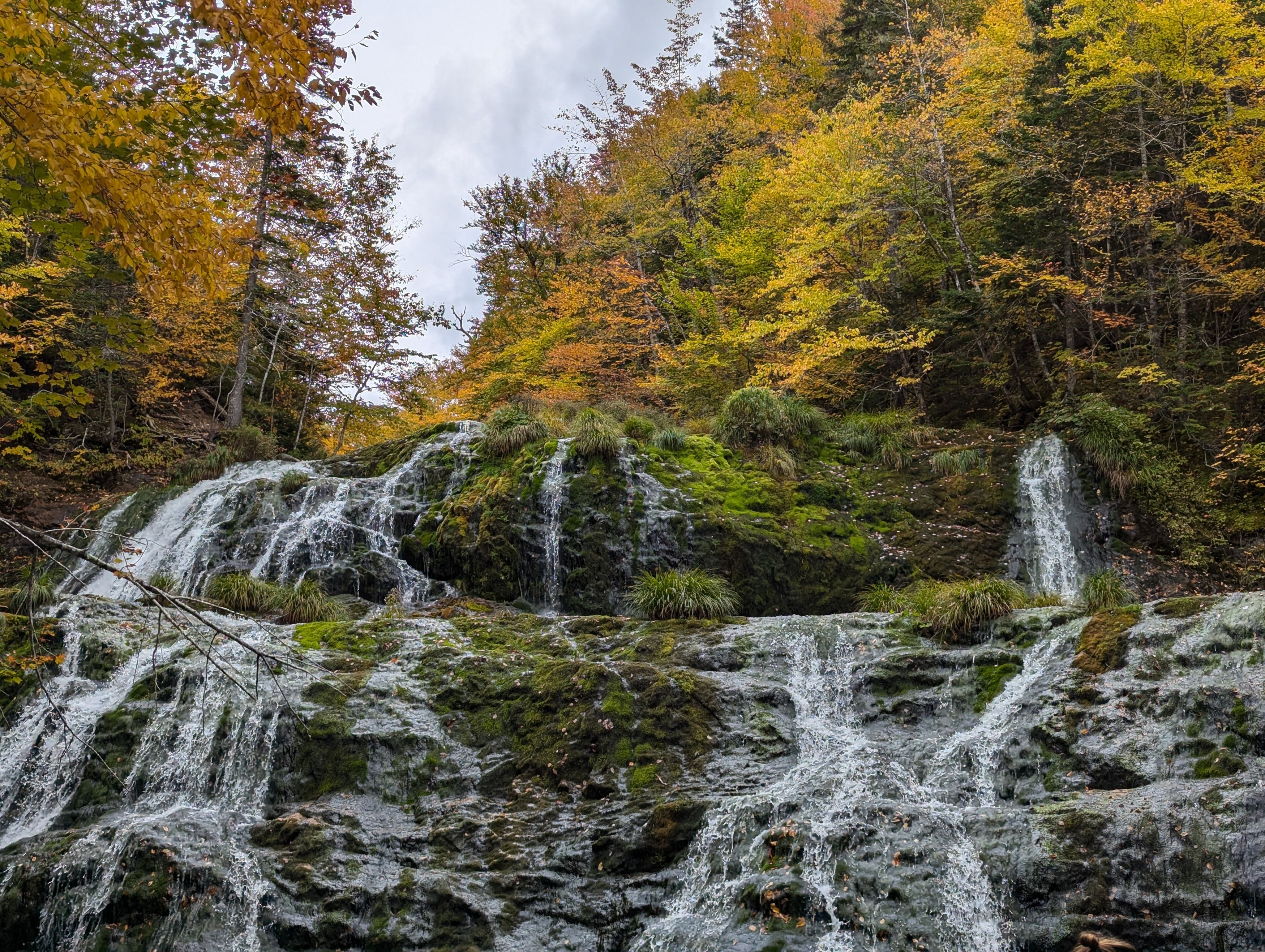 Moss Glen Falls near Stowe Vermont